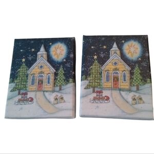 Susan Winget Winter Village Christmas,  2 Sealed Boxes = 30 Cards + Enve…